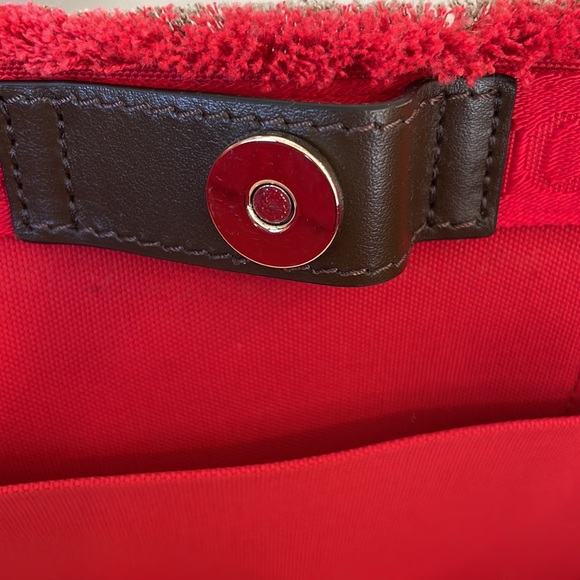 christian louboutin khaki green graffiti signature frangibus tote shopper bag - Picture 7 of 11